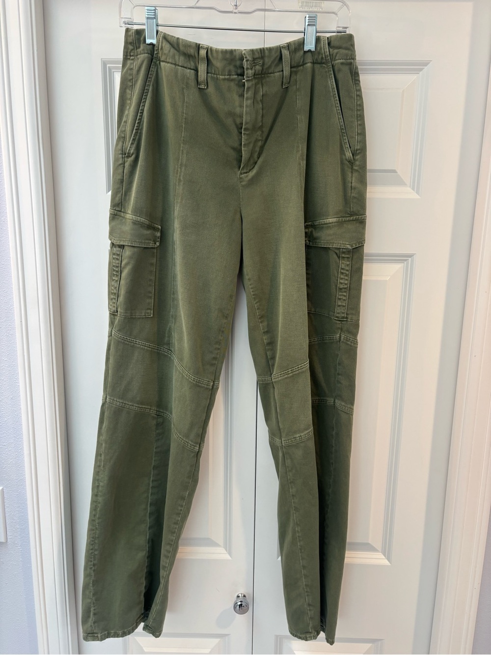 L'AGENCE Olive Green Cargo Pants
